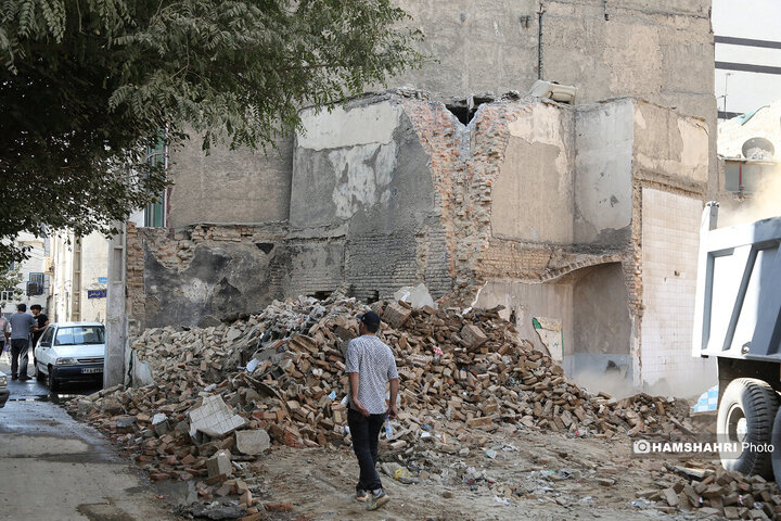 تعریض خیابان شهید مرتضی زندیه