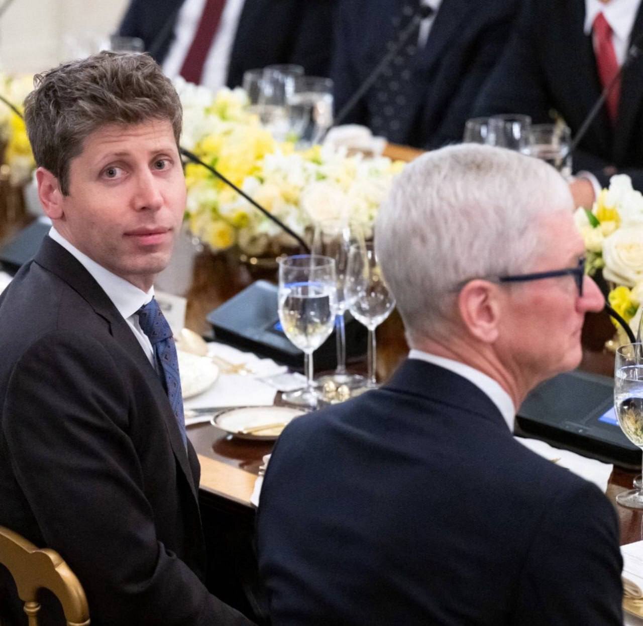 جای خالی میلیاردر معروف در ضیافت شام ترامپ و زنش | تصاویر