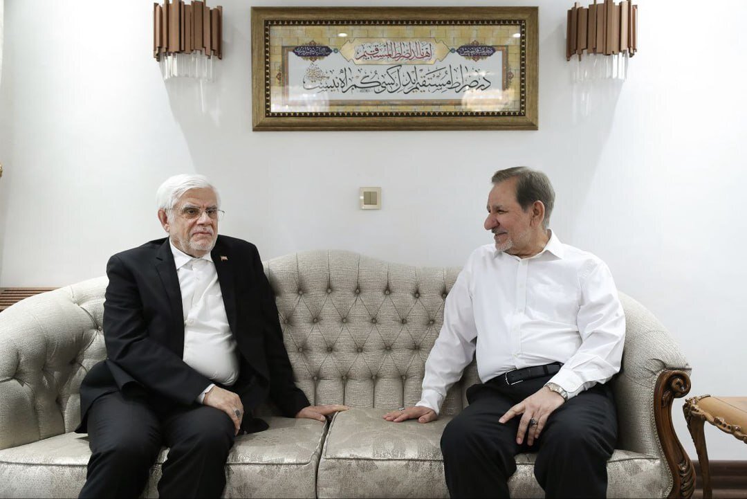 دیدارهای عارف؛ از محمد مخبر و محمدرضا رحیمی تا اسحاق جهانگیری+ تصاویر