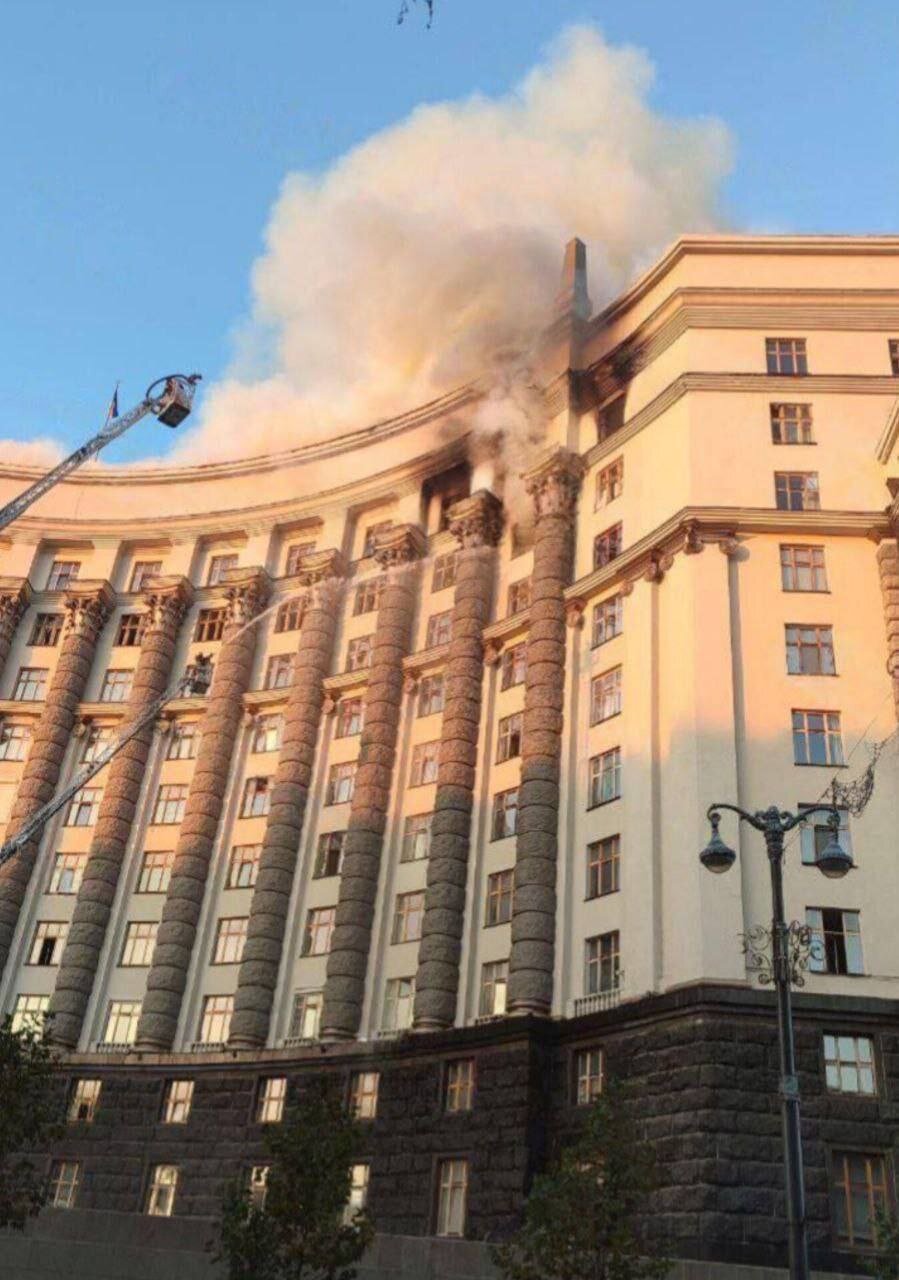 حمله پهپادی گسترده روسیه به کییف + ویدئو