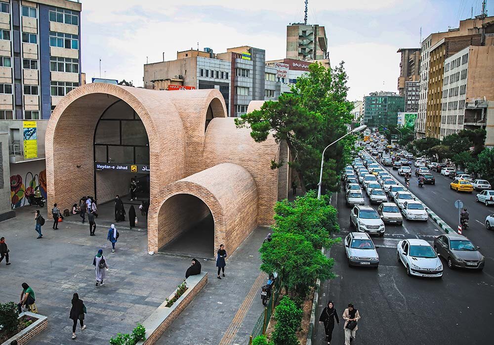 میدانگاه مترو جهاد، برنده جایزه معماری آقاخان شد میدانگاه جهاد