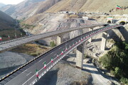 شاهکار مهندسان ایرانی در آزادراه تهران‌ ـ شمال | تصاویر