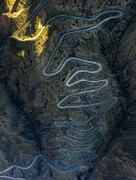 مارپیچ خطرناک ناندل را در کوه البرز ببینید