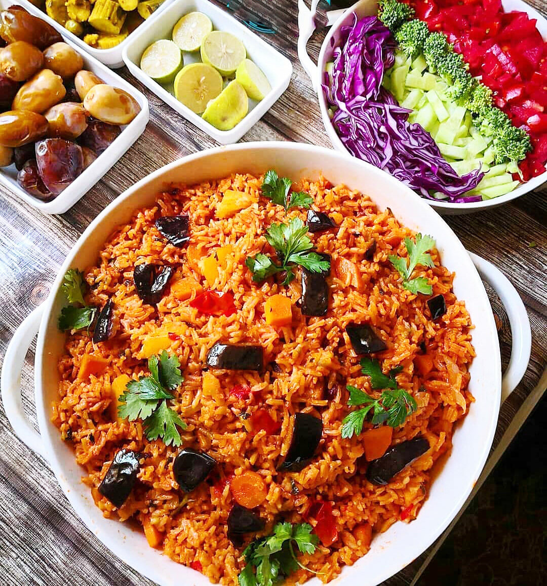 پامادور پلا گیلانی؛ پلو مخلوط بدون گوشت مخصوص گیاه خواران