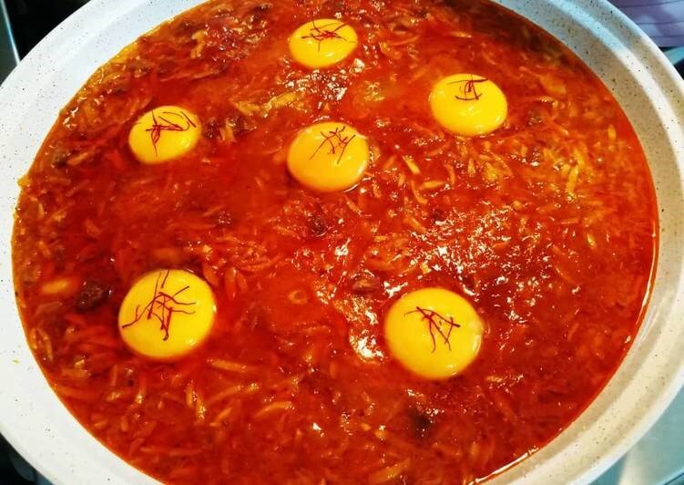 طرز تهیه پیچاق‌قیمه اردبیلی اصیل و خوش‌طعم