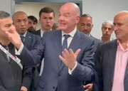 اعلام زمان سفر رئیس فیفا به ایران  + ویدئو