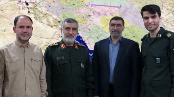 عکس منتشر نشده از فرماندهان موشکی ایران