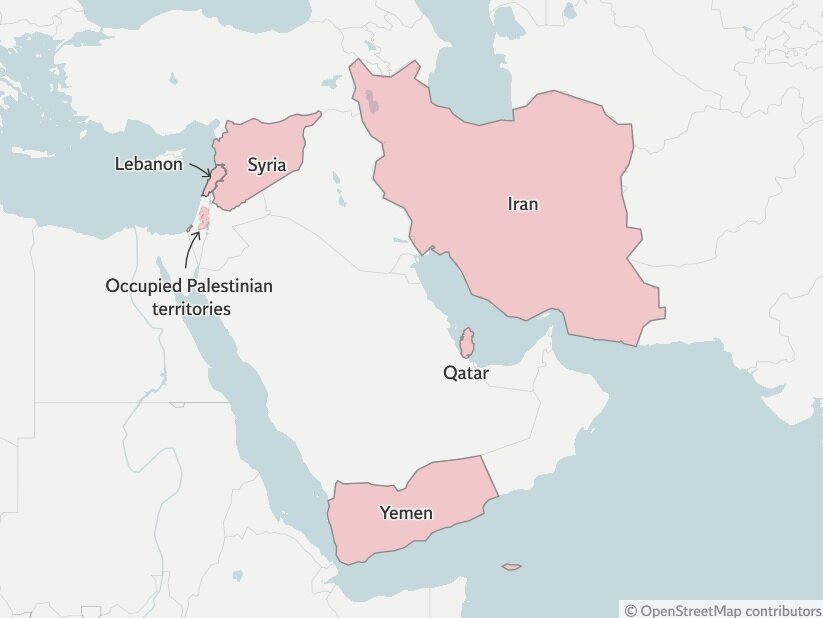 همه اهداف اسرائیل در خاورمیانه + نقشه | ماجرای تجاوزکاری های 3 ساله تل آویو در منطقه