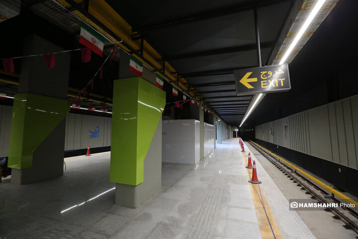 ۴۰ روز تا افتتاح ایستگاه مترو ورزشگاه تختی