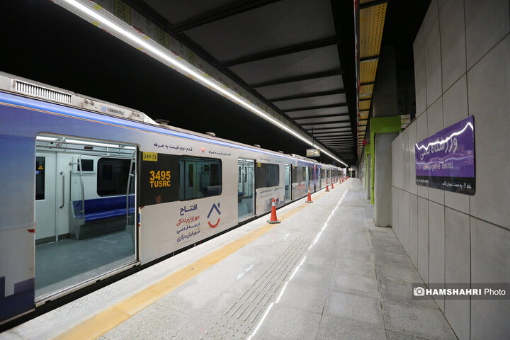 ۴۰ روز تا افتتاح ایستگاه مترو ورزشگاه تختی