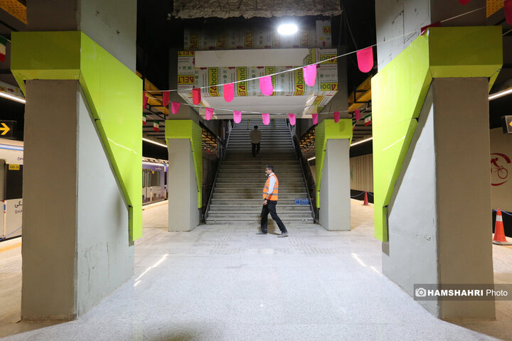 ۴۰ روز تا افتتاح ایستگاه مترو ورزشگاه تختی