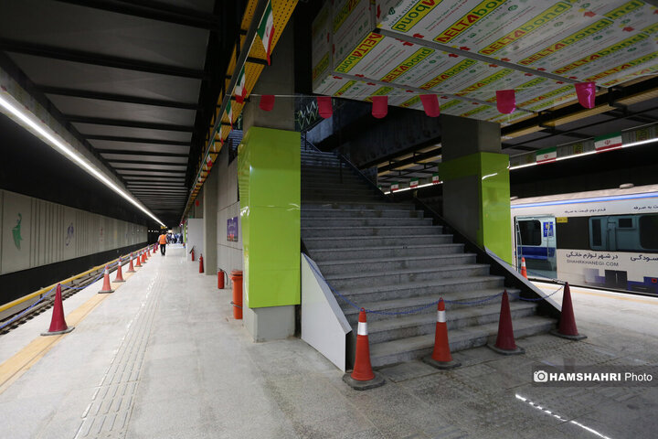 ۴۰ روز تا افتتاح ایستگاه مترو ورزشگاه تختی