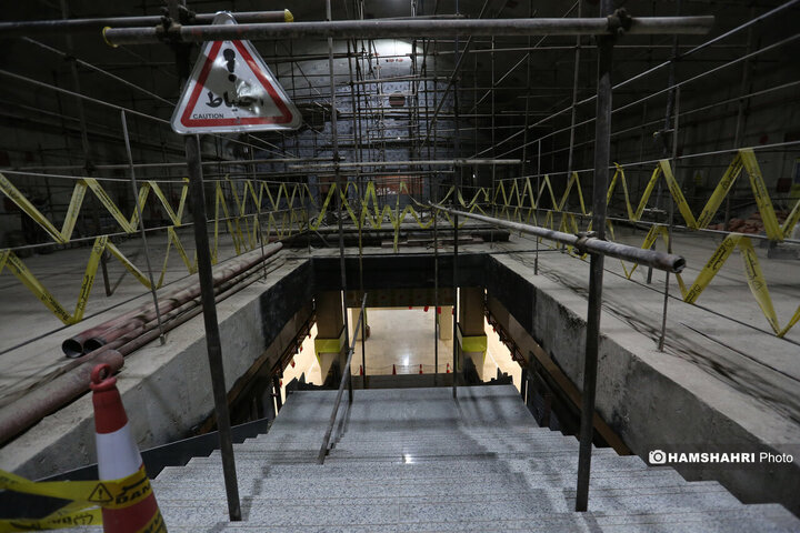 ۴۰ روز تا افتتاح ایستگاه مترو ورزشگاه تختی