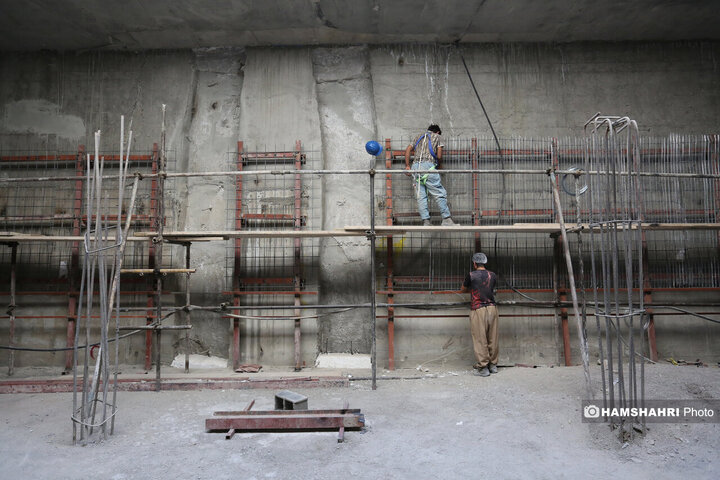 ۴۰ روز تا افتتاح ایستگاه مترو ورزشگاه تختی