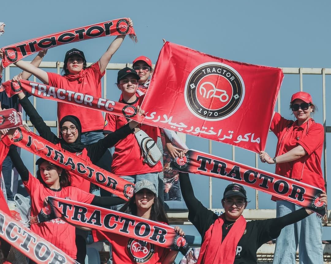 زنان هوادار تراکتور در بازی روز گذشته | تصاویر
