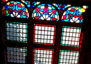 شکوه و زیبایی رنگ و نور در حسینیه امینی ها قزوین | تصاویر