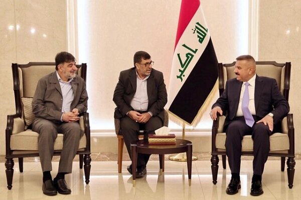 سردار رادان به دیدار فرمانده الحشد الشعبی عراق رفت | عکس