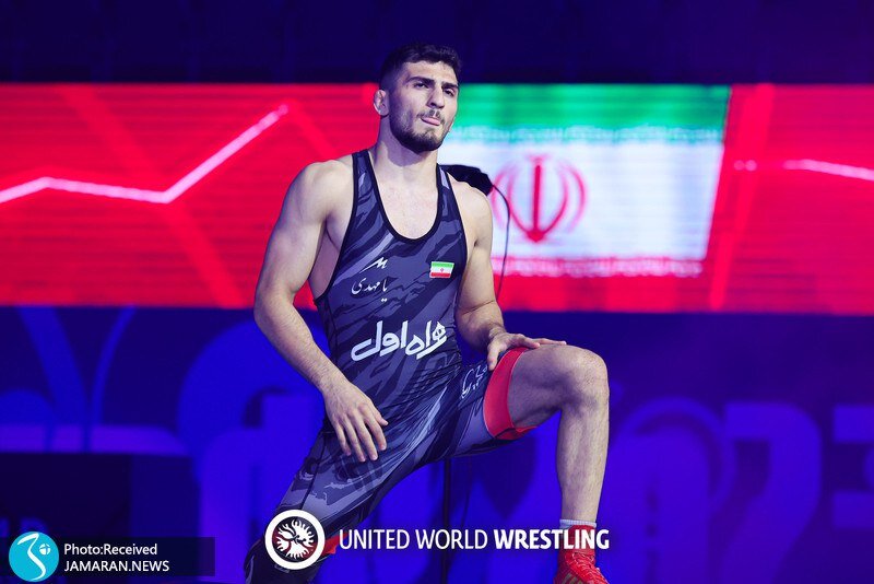 نخودی در یکقدمی فینال کشتی آزاد قهرمانی جهان | ببینید نخودی