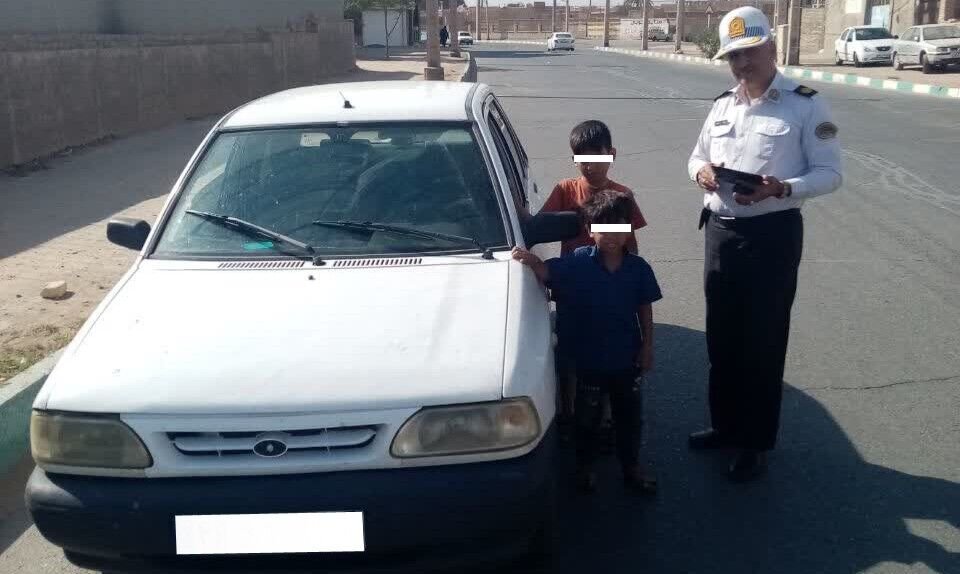 راننده کودک