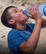 نبرد ۳ ساعته ۳ نوجوان با آتش زاگرس | روایت حسین از خاموش کردن آتش  جنگل‌های مارین + ویدئو