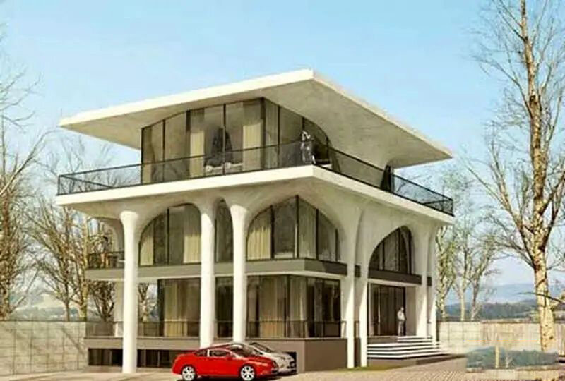 تصاویر خانه لوکس بازیگر ایرانی که برنده جایزه برتر معماری شد