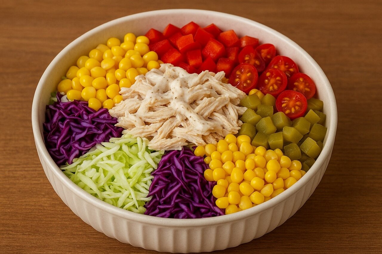 طرز تهیه سالاد مکزیکی