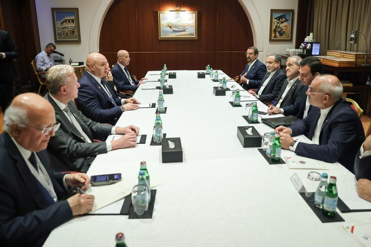 اولین دیدار پزشکیان با جوزف عون در قطر | تصاویر