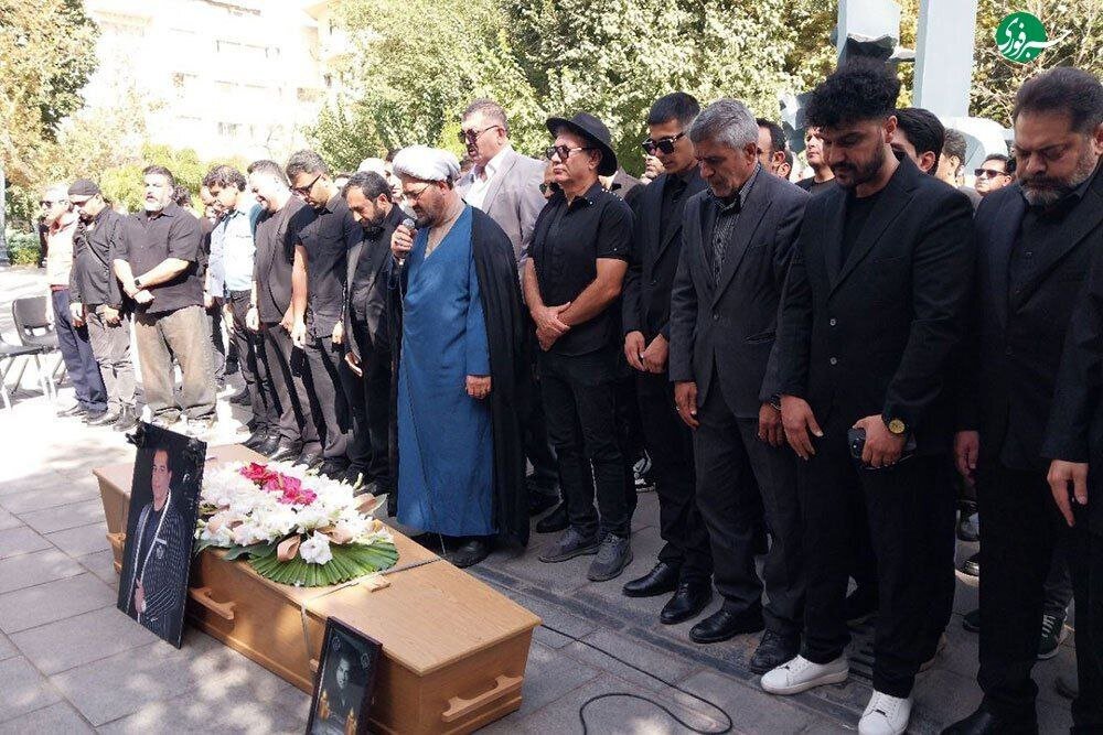 نخستین تصاویر از تشییع و خاکسپاری «امید جهان» در تنهایی و غیبت اهالی موسیقی