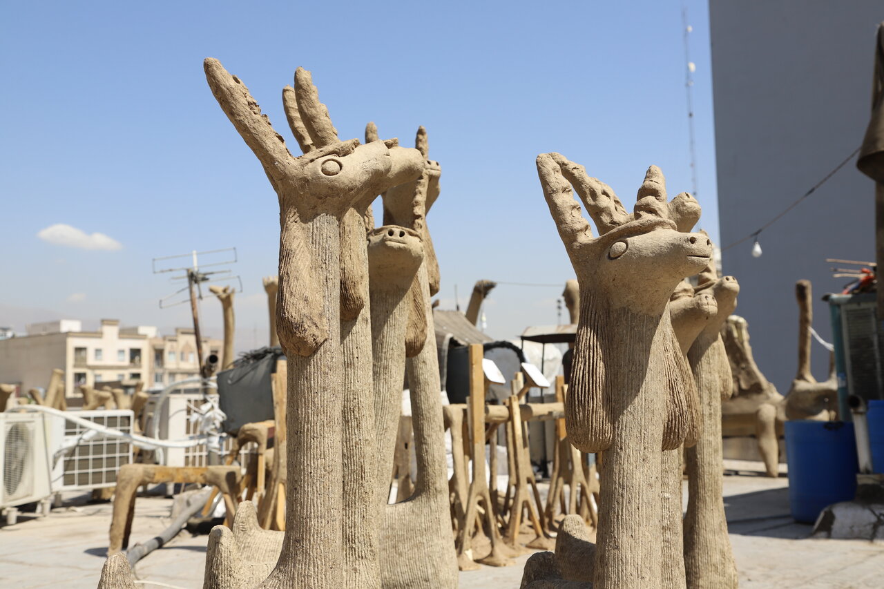 چوپان که مجسمه‌ساز شد