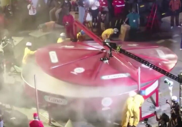 رکورد گینس برای بزرگترین پخت و سرو برنج در جهان + ویدئو رکورد