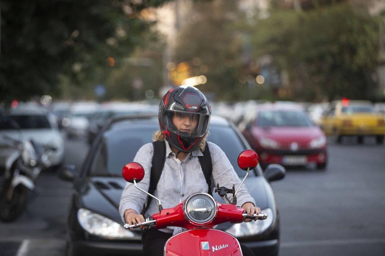 📸تصاویر خبرگزاریهای خارجی از موتورسواری زنان در ایران