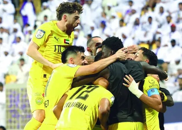 لحظات به ثمر رسیدن ۳ گل الوصل به استقلال + ویدئو الوصل