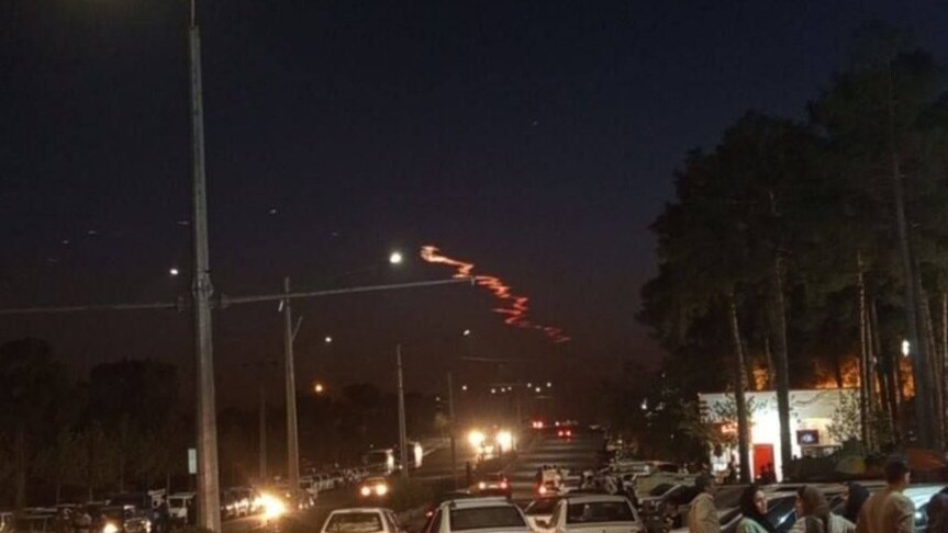 سامانهها تست شدند+ عکس | ماجرای شی نورانی در آسمان برخی استانها مشخص شد