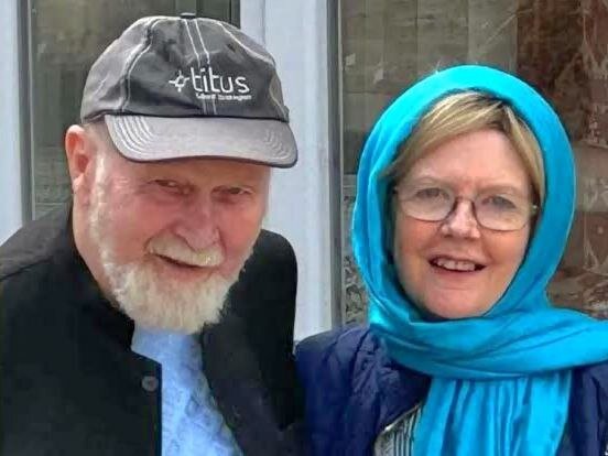 آزادی زوجی که سال ها در اسارت طالبان بودند/عکس