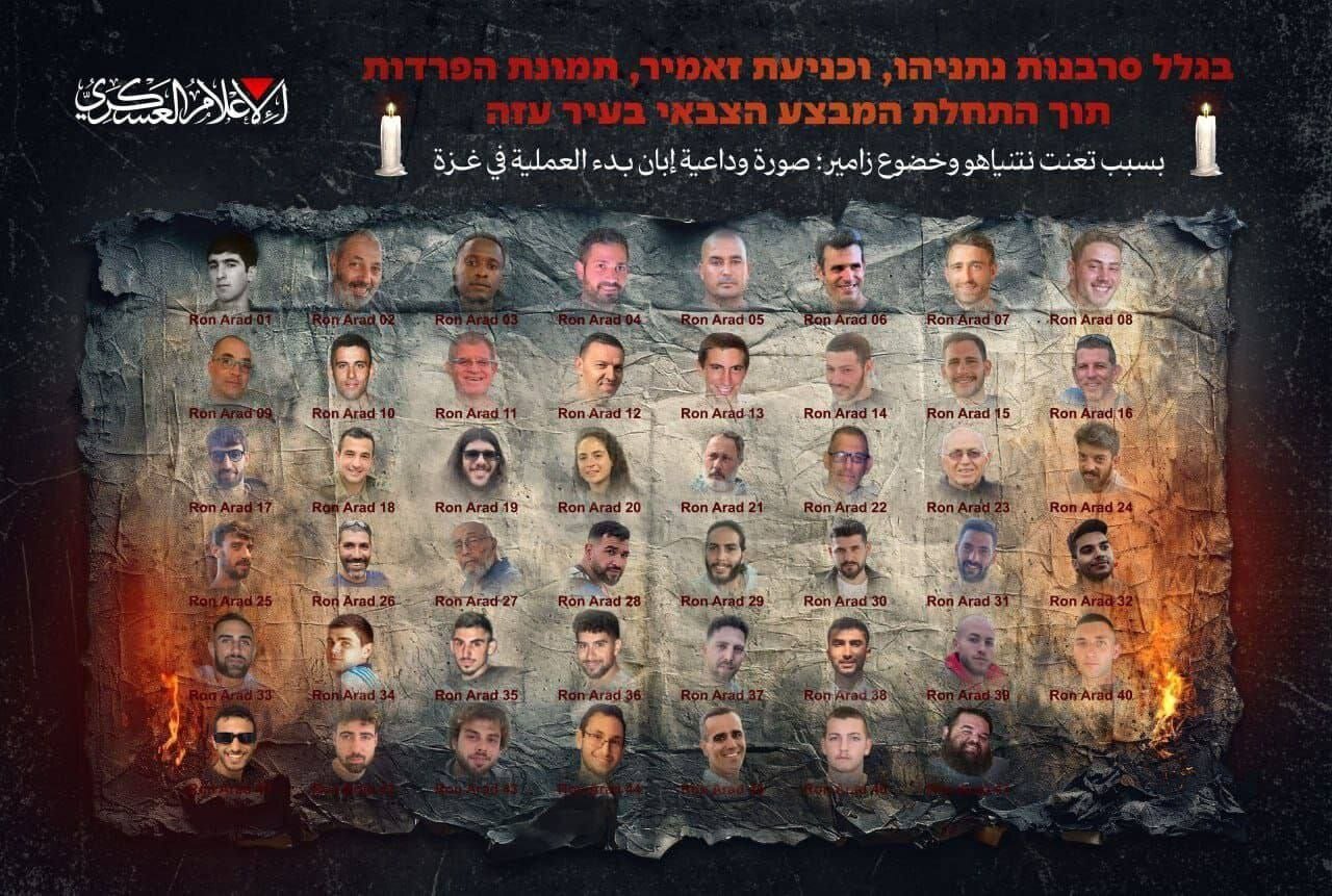 عکس معنی داری که القسام منتشر کرد