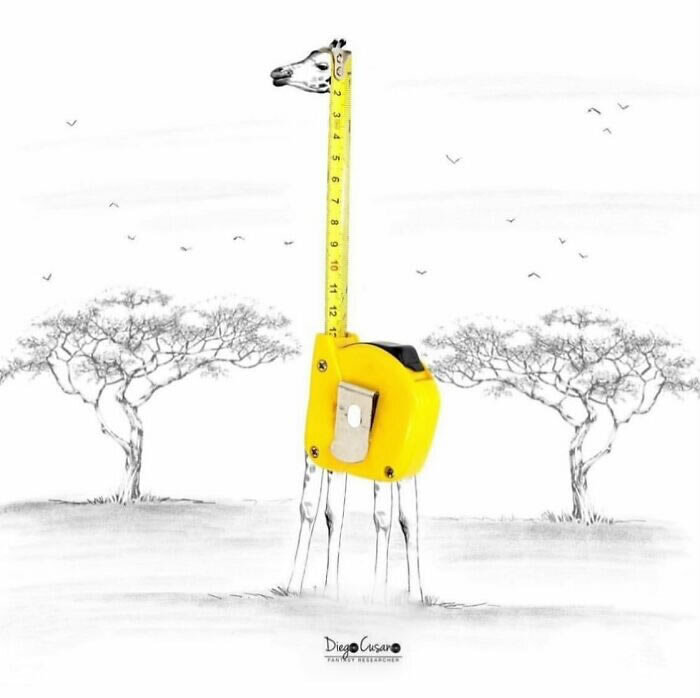 تصاویر عجیب و بامزه از هنرمند خلاق ایتالیایی