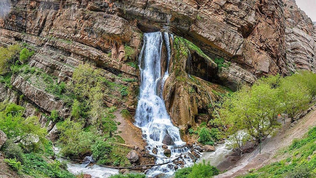عروس آبشارهای ایران اینجاست + تصاویر