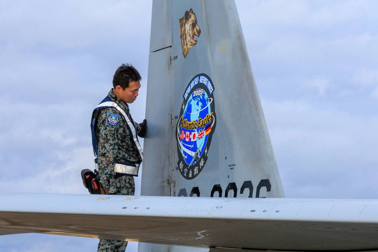 استقرار جنگندههای ژاپن در اروپا برای نخستین بار | تصاویر