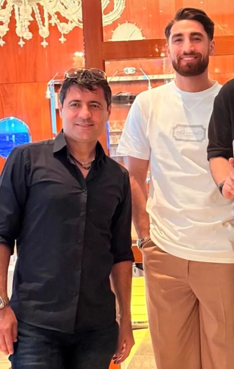 ملاقات علیرضا جهانبخش و فغانی در دبی / عکس