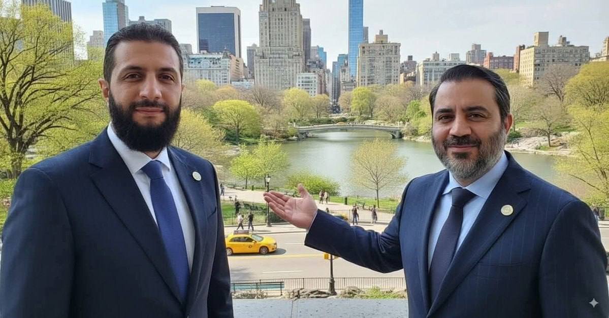 «جولانی» در حال تمرین ورزش لاکچری جولاني و اسعد الشيباني