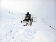 بارش برف سنگین در کشور همسایه در آخرین روز فصل تابستان | تصاویر