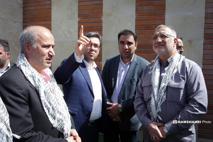 پروژه های عمرانی مرکز ملی فوتبال با حضور شهردار تهران افتتاح شد