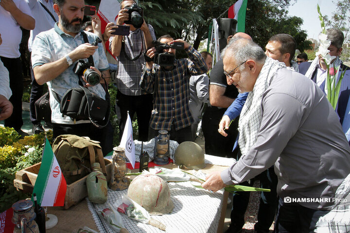 پروژه های عمرانی مرکز ملی فوتبال با حضور شهردار تهران افتتاح شد