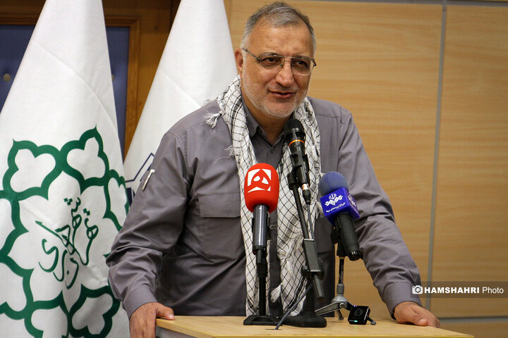 پروژه های عمرانی مرکز ملی فوتبال با حضور شهردار تهران افتتاح شد