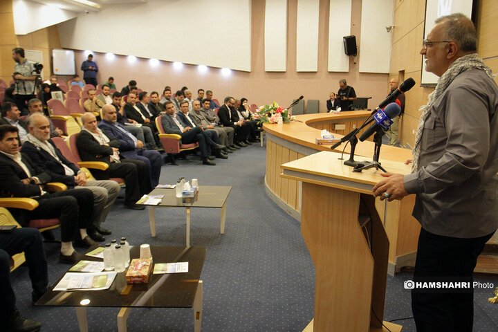 پروژه های عمرانی مرکز ملی فوتبال با حضور شهردار تهران افتتاح شد