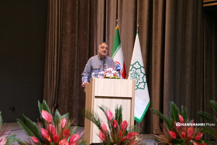 آئین بزرگداشت علی مختاری مدیر عامل سابق سازمان  پارک ها وفضای سبز