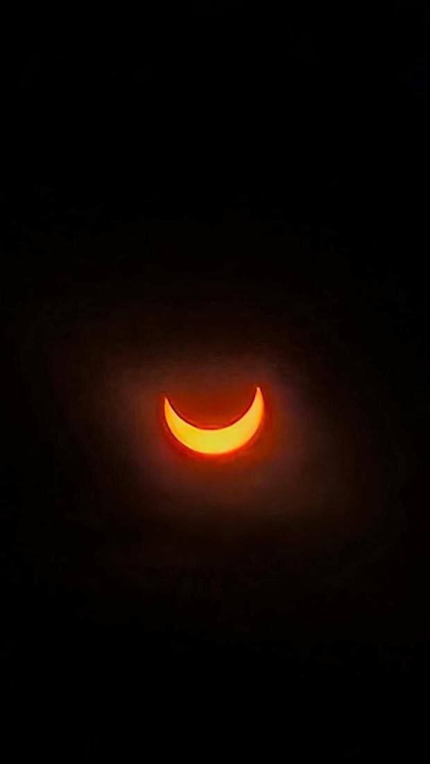 تصاویر جالب از خورشید گرفتگی در نیوزلند