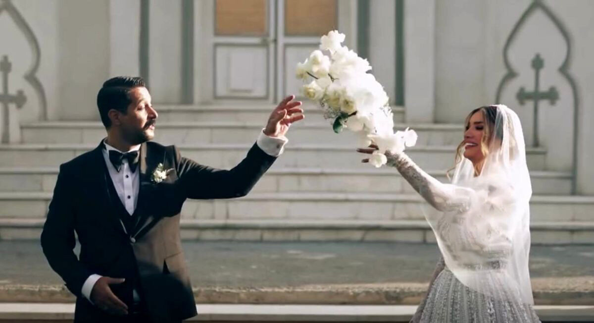 تصاویری از مراسم عروسی متین ستوده و کامران تفتی زوج جدید سینمای ایران