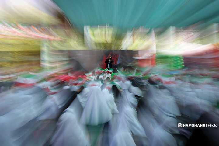 جشن آغاز سال تحصیلی جدید در مدرسه شاهد حضرت زینب(س)