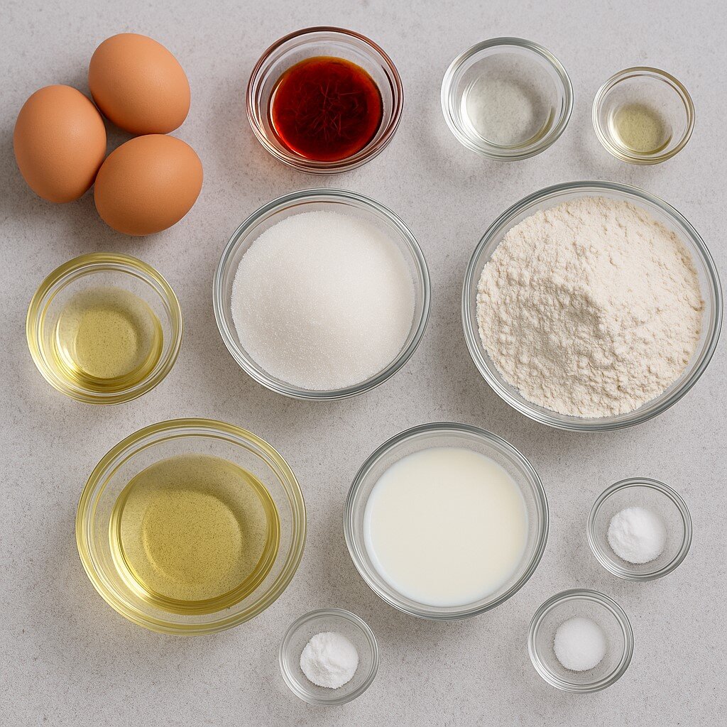 طرز تهیه کیک زعفرانی